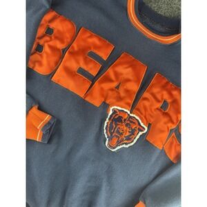 VTG Chicago Bears Crewneck Sweatshirt XL‎ USA Legends Athletic Navy Orange